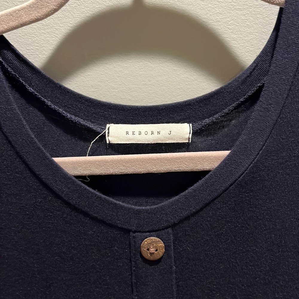 Reborn J Navy Dress - Picture 3 of 5